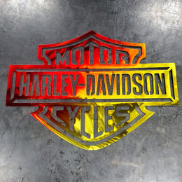 Harley-Davidson motorcycle logo by Elite Metalworking