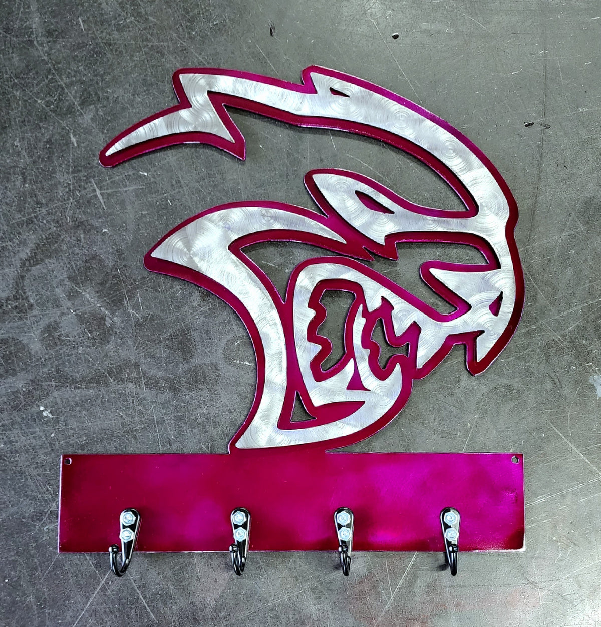 Dodge Hellcat Key & Leash Hanger