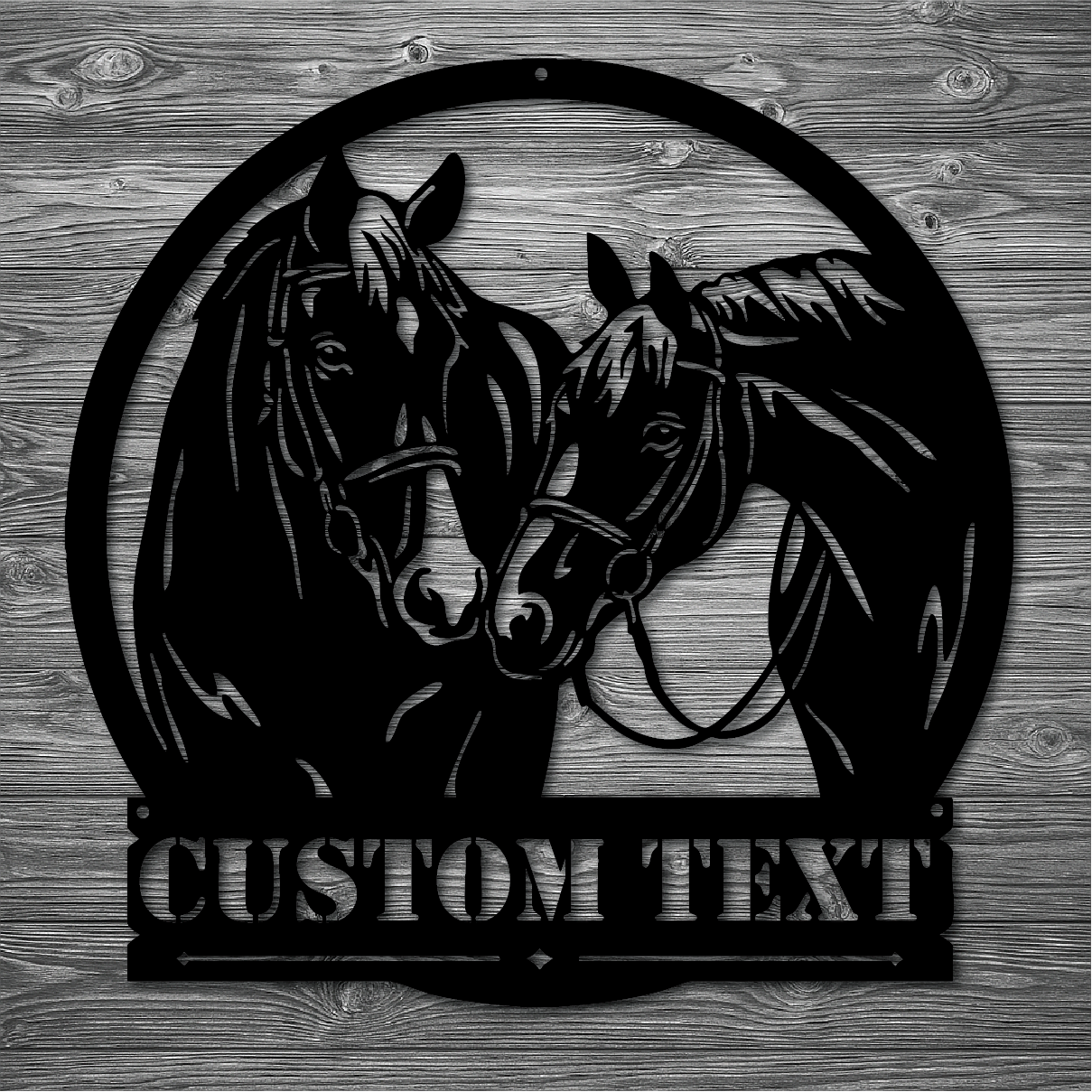 Horse #5 Personalized Sign