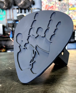 Jerry's Hand Metal Hitch Cover