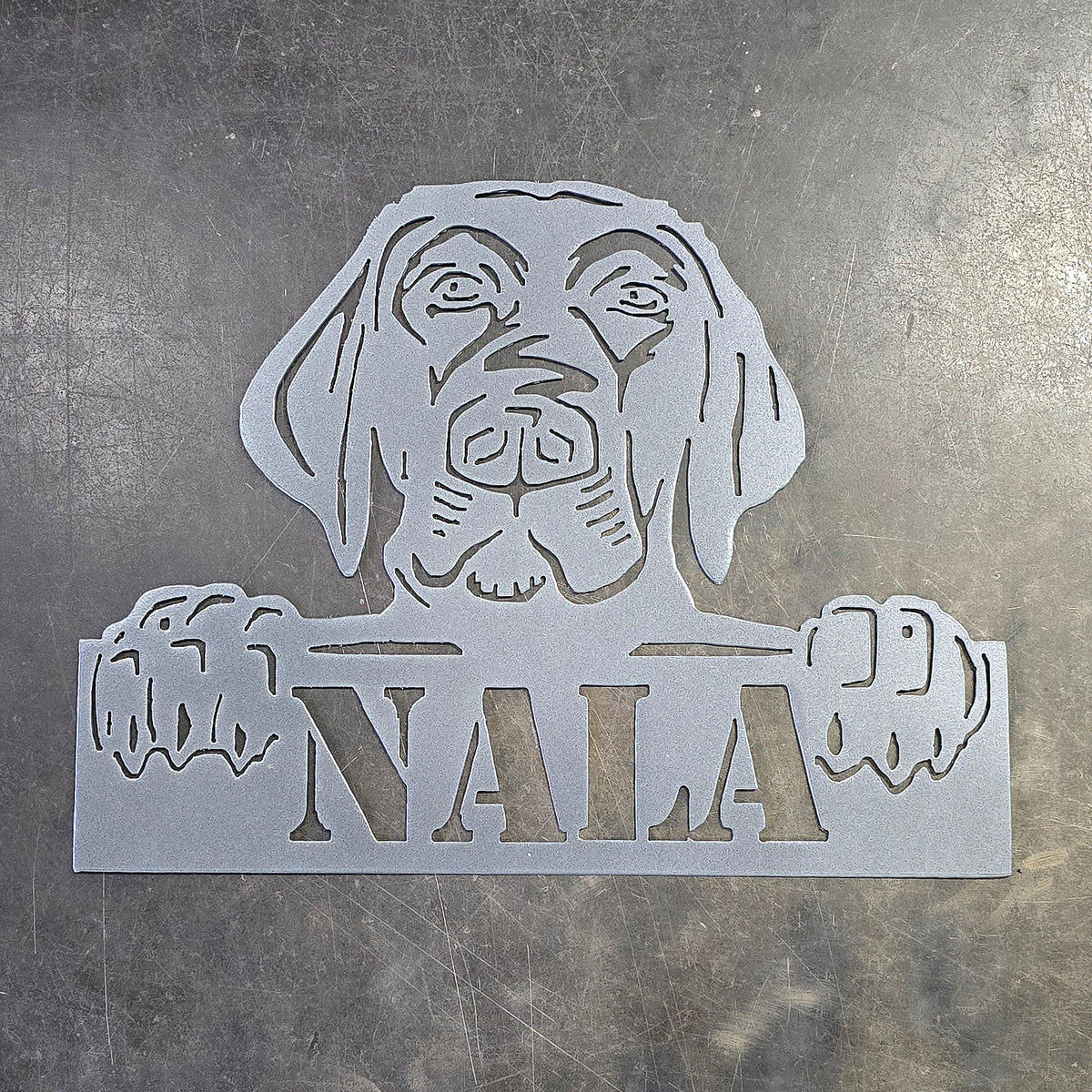 Labrador Retriever Personalized Metal Sign #3