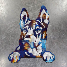 Belgian Malinois Metal Wall Art