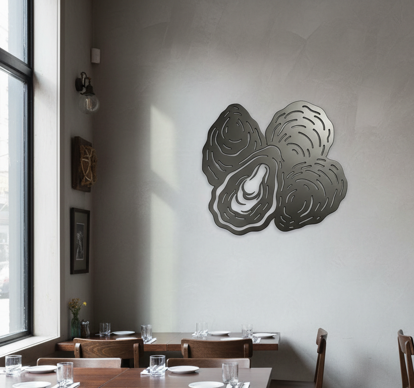 Oyster Metal Art