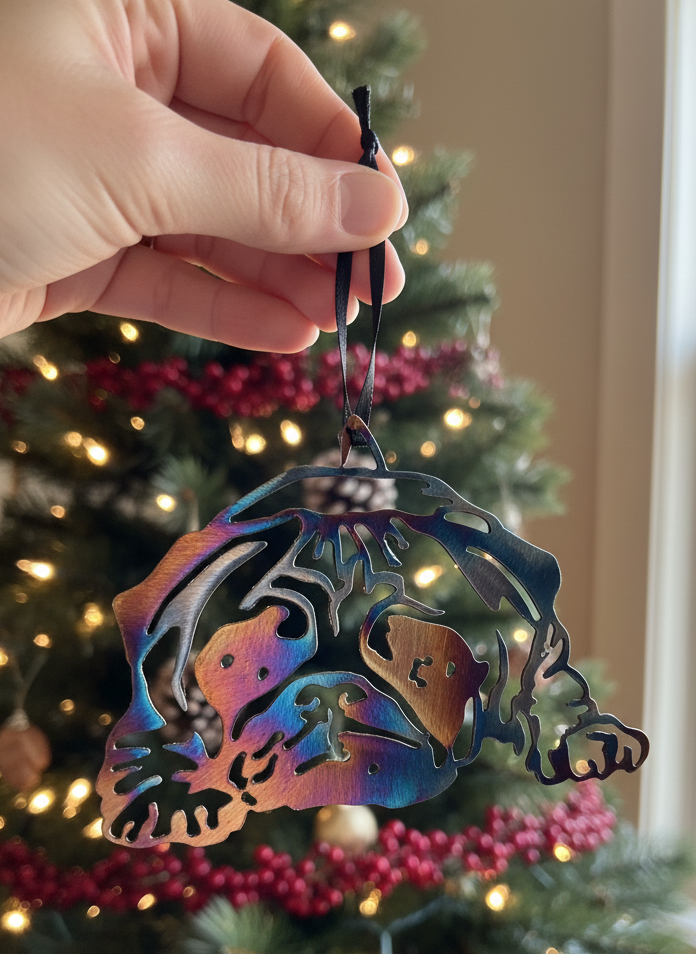 Pug Ornament #3