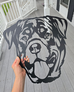 Rottweiler Metal Wall Art