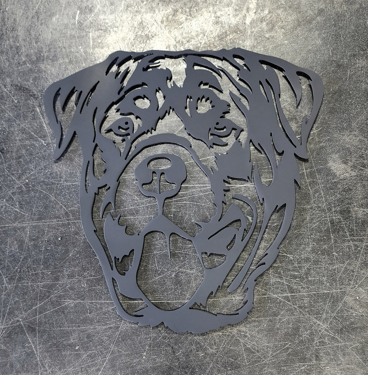 Rottweiler Metal Wall Art