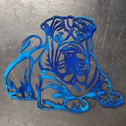 Shar Pei Metal Wall Art