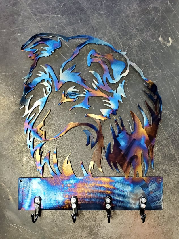Sheltie Metal Wall Art