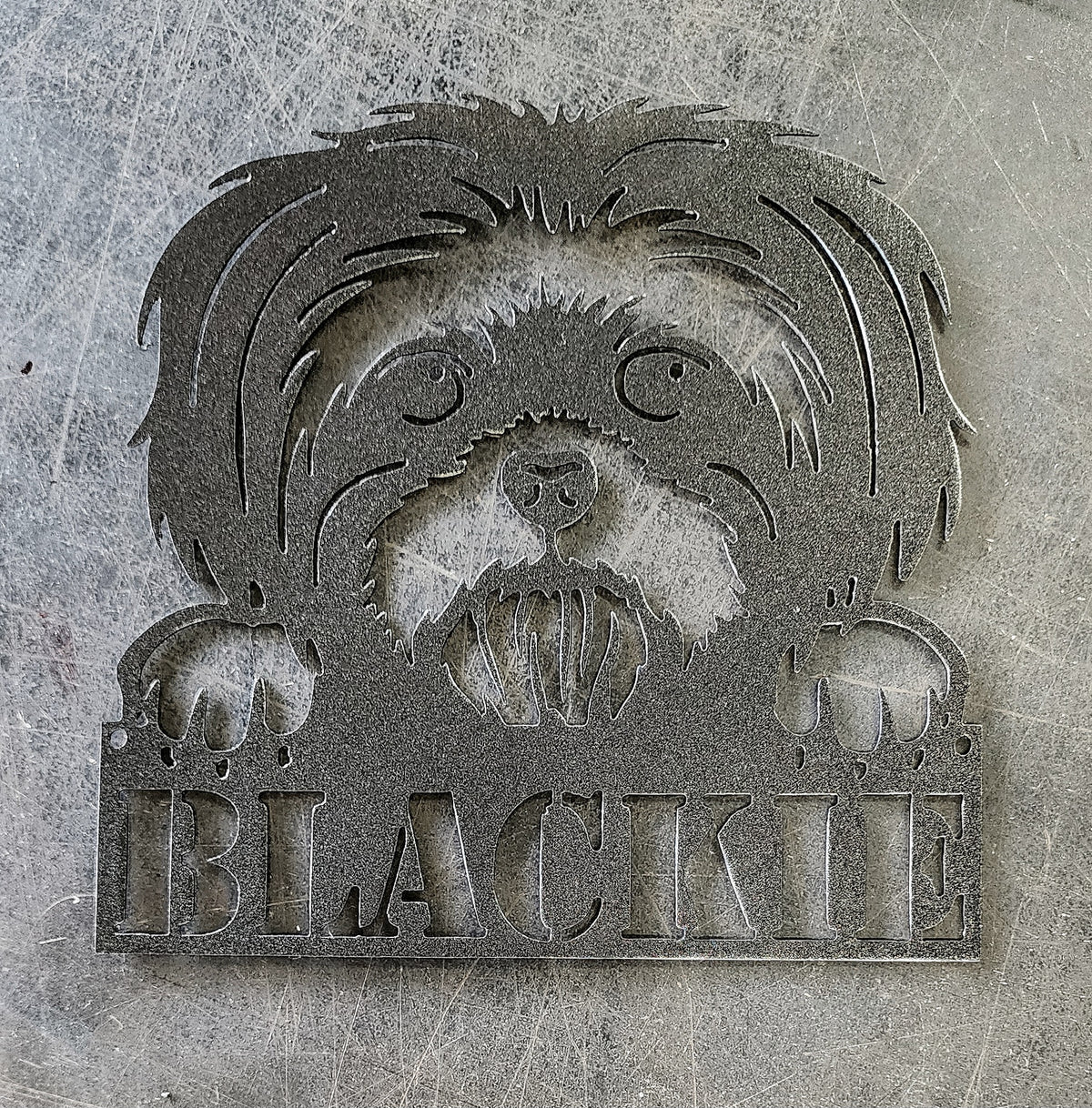 Shih Tzu Metal Wall Art