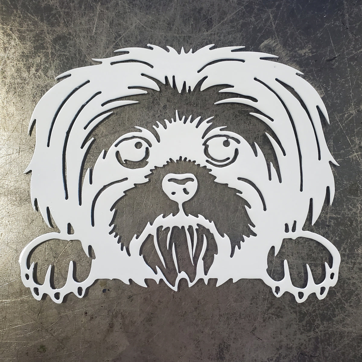 Shih Tzu Metal Wall Art