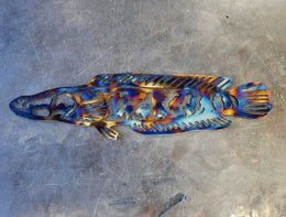 Northern Snakehead Metal Wall Art