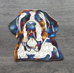 St. Bernard Metal Wall Art