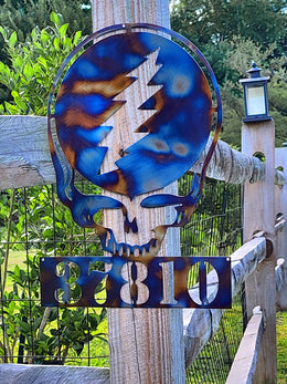 Grateful Dead Stealie Metal Wall Art