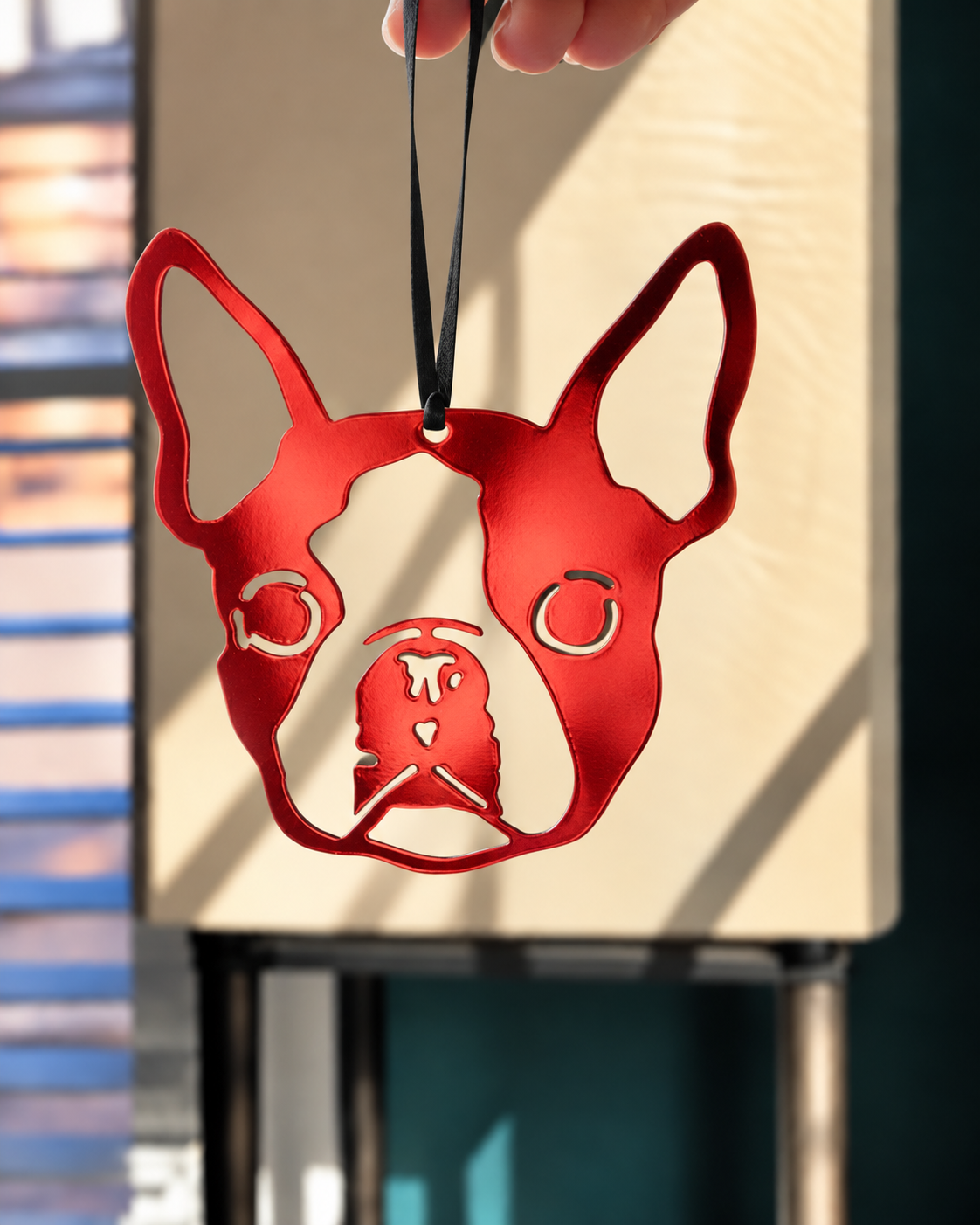 Boston Terrier Ornament #2