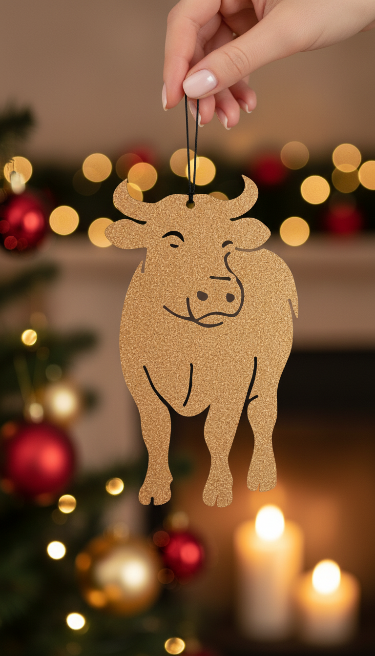 Bull Ornament