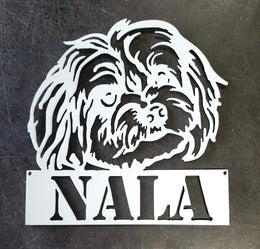 Maltese Metal Wall Art