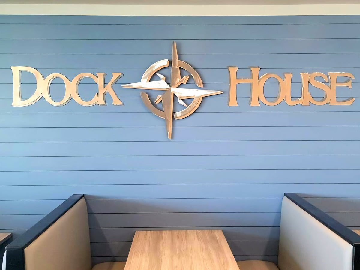 Custom Restaurant, Bar & Retail Metal Signs & Displays