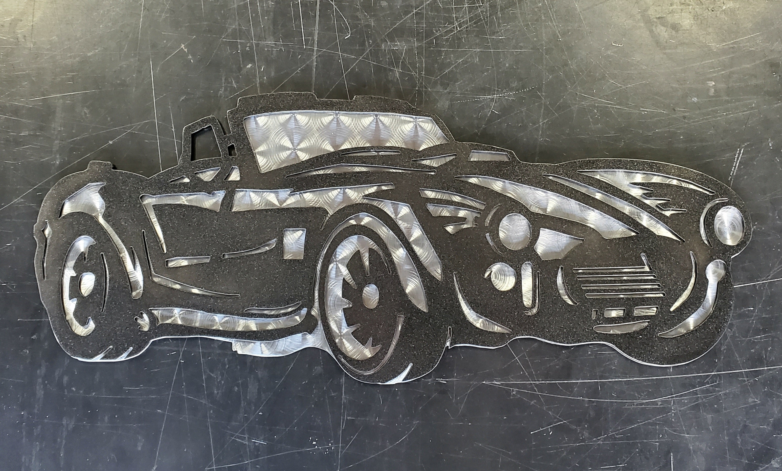 Shelby Mustang Metal Art