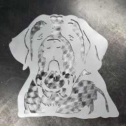 St. Bernard Metal Wall Art
