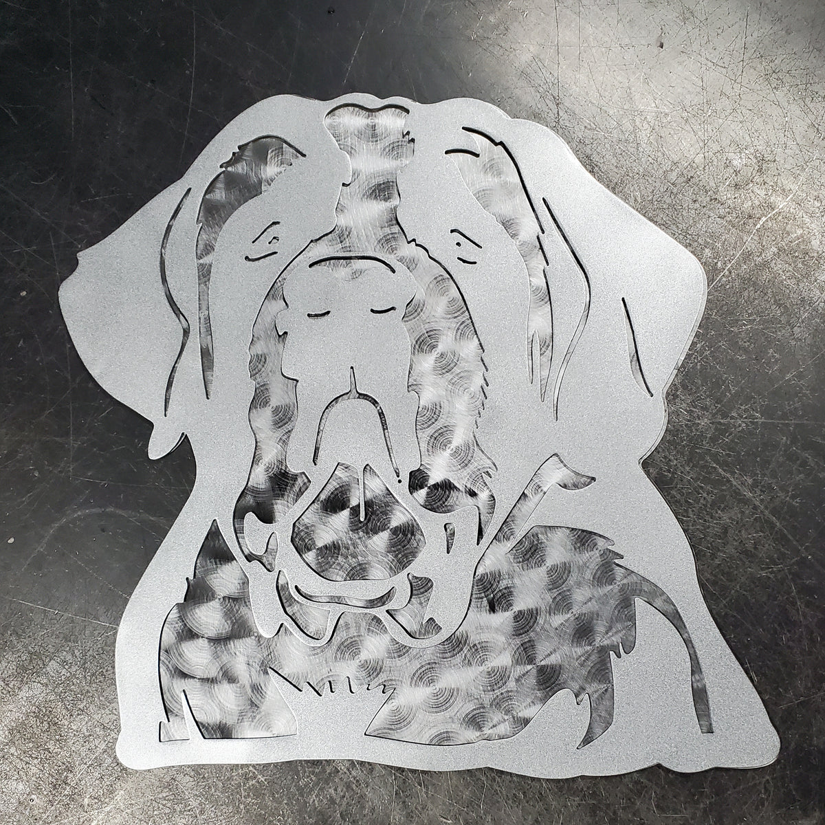 St. Bernard Metal Wall Art