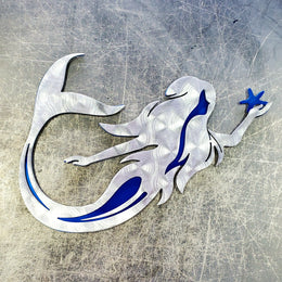 Mermaid Metal Wall Art
