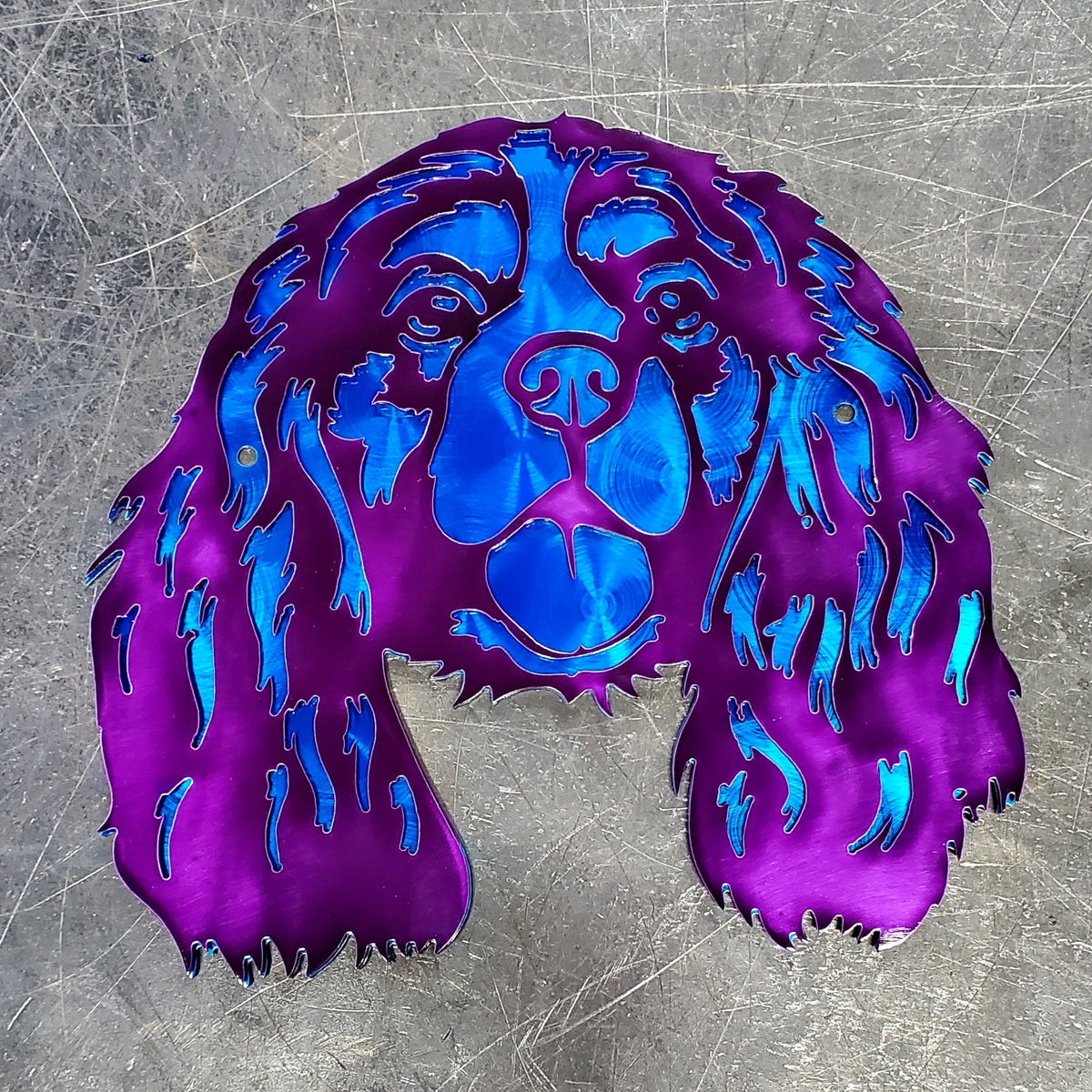 Cavalier King Charles Metal Wall Art