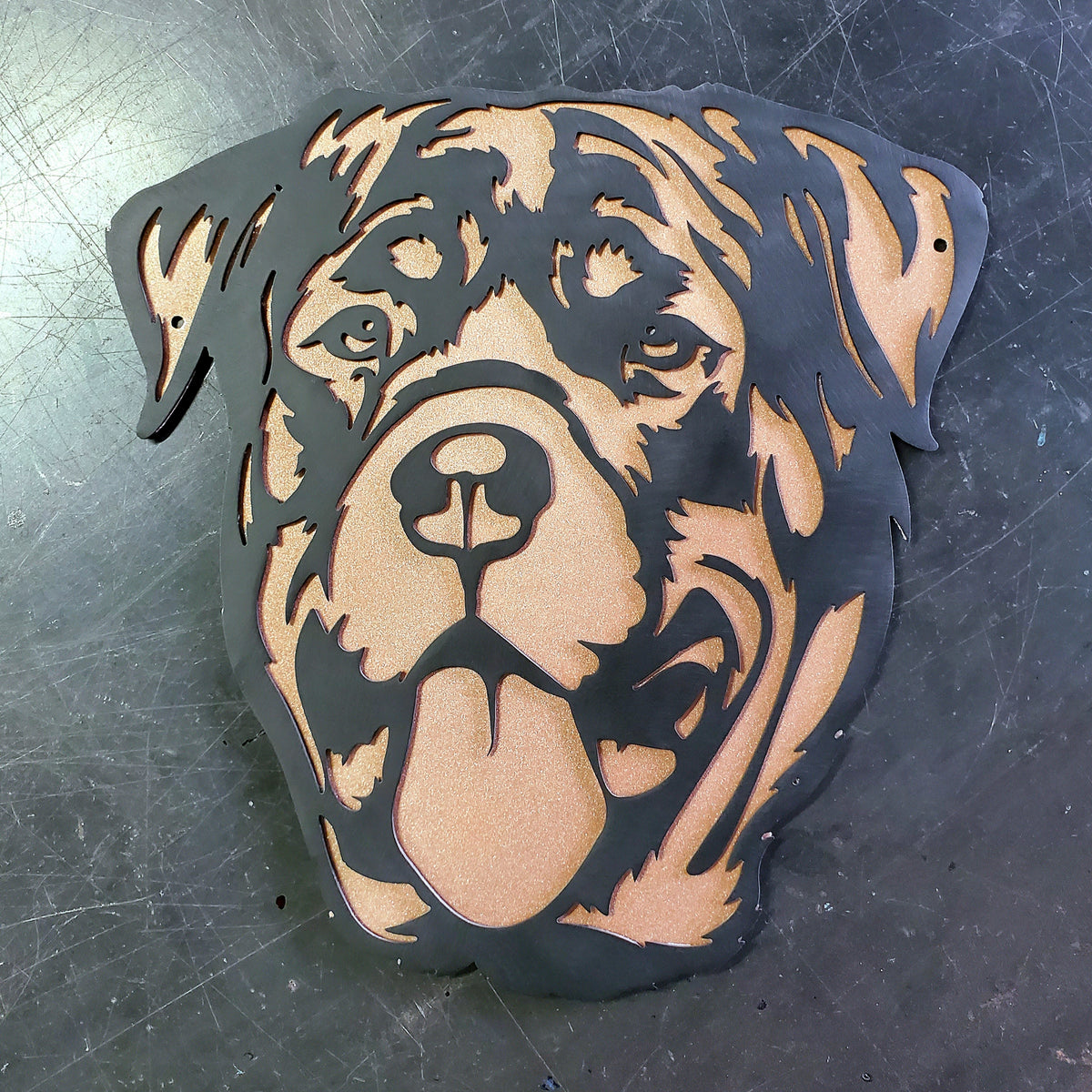 Rottweiler Metal Wall Art