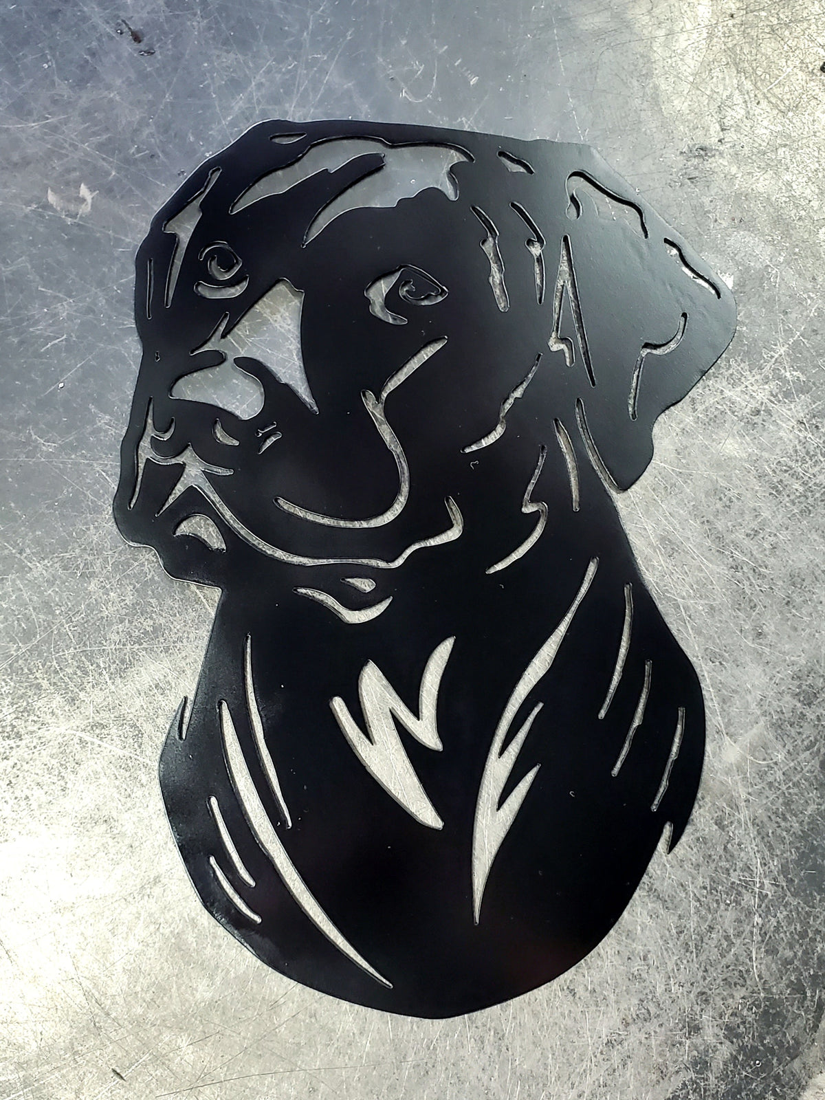 Labrador Retriever Metal Wall Art