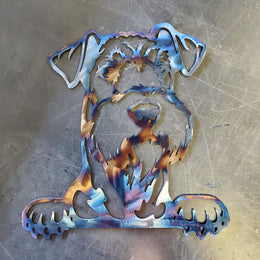 Airedale Terrier Metal Wall Art