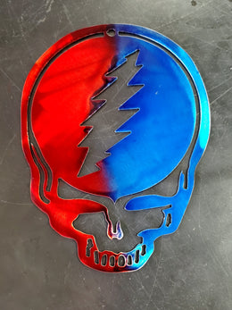 Grateful Dead Stealie Metal Wall Art