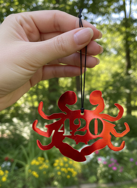 Blue Crab 420 Ornament