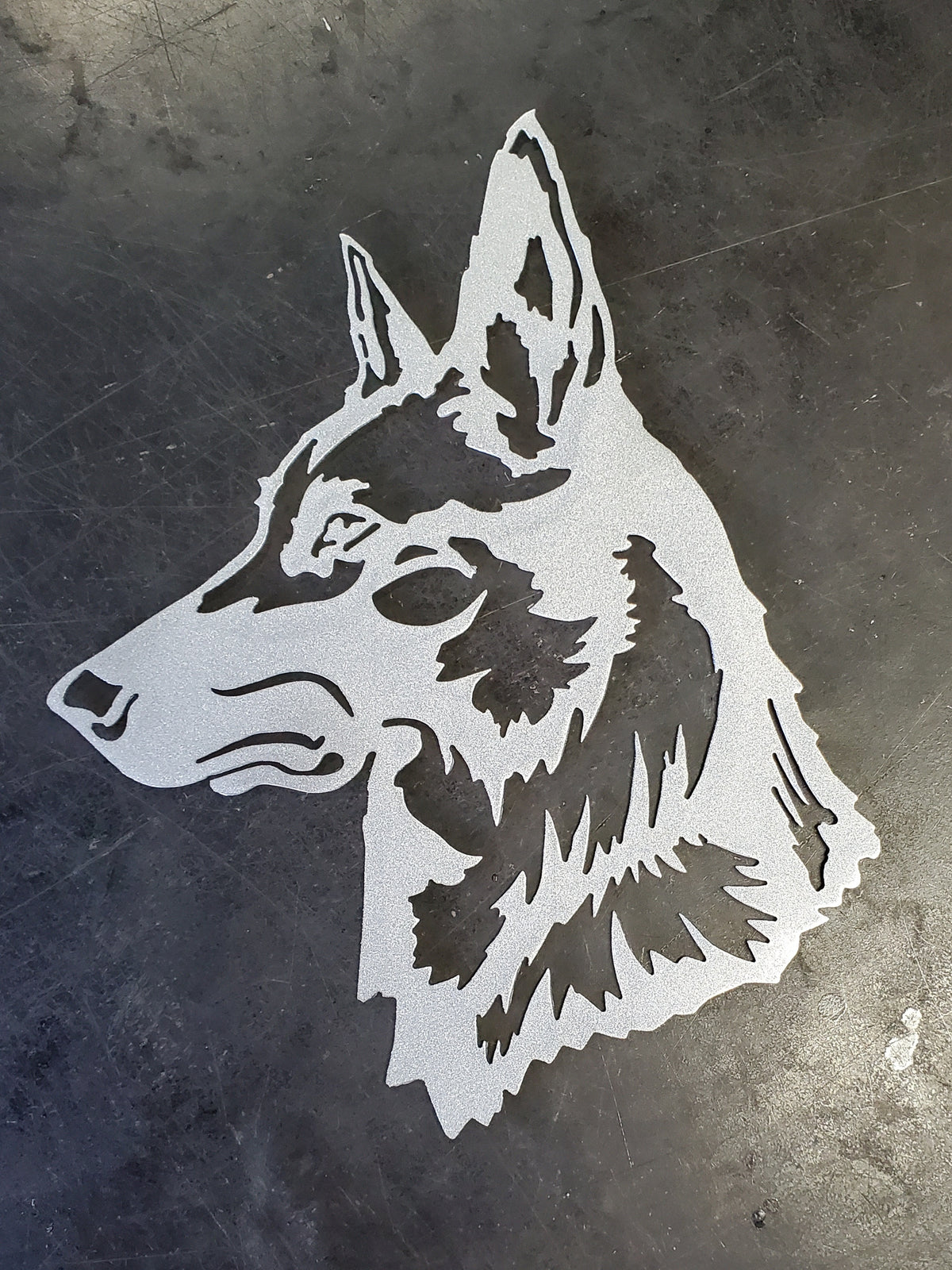 Belgian Malinois Metal Wall Art #1