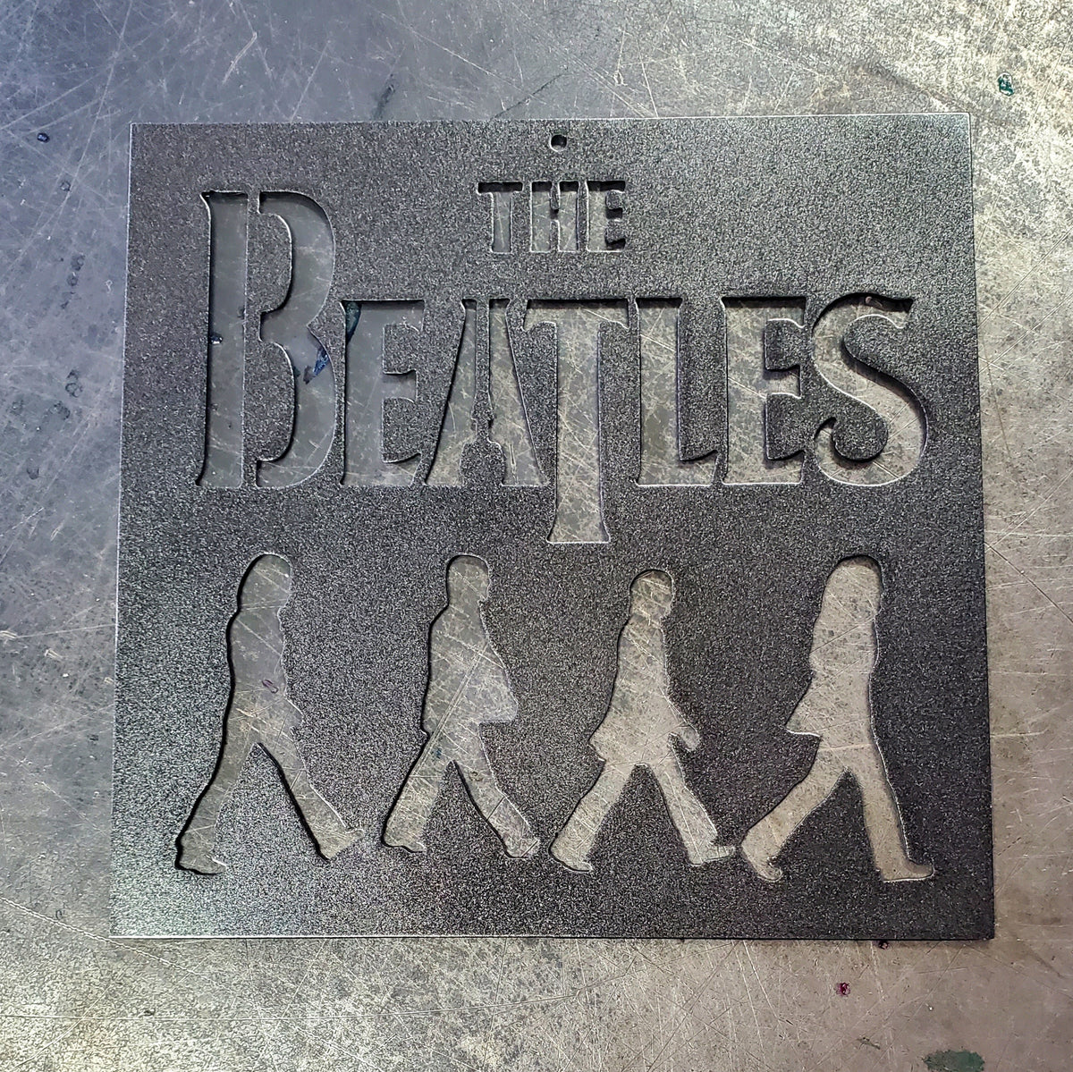 Beatles Metal Wall Art