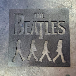Beatles Metal Wall Art