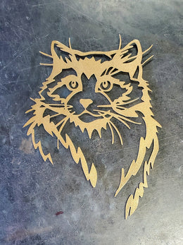Cat Metal Wall Art