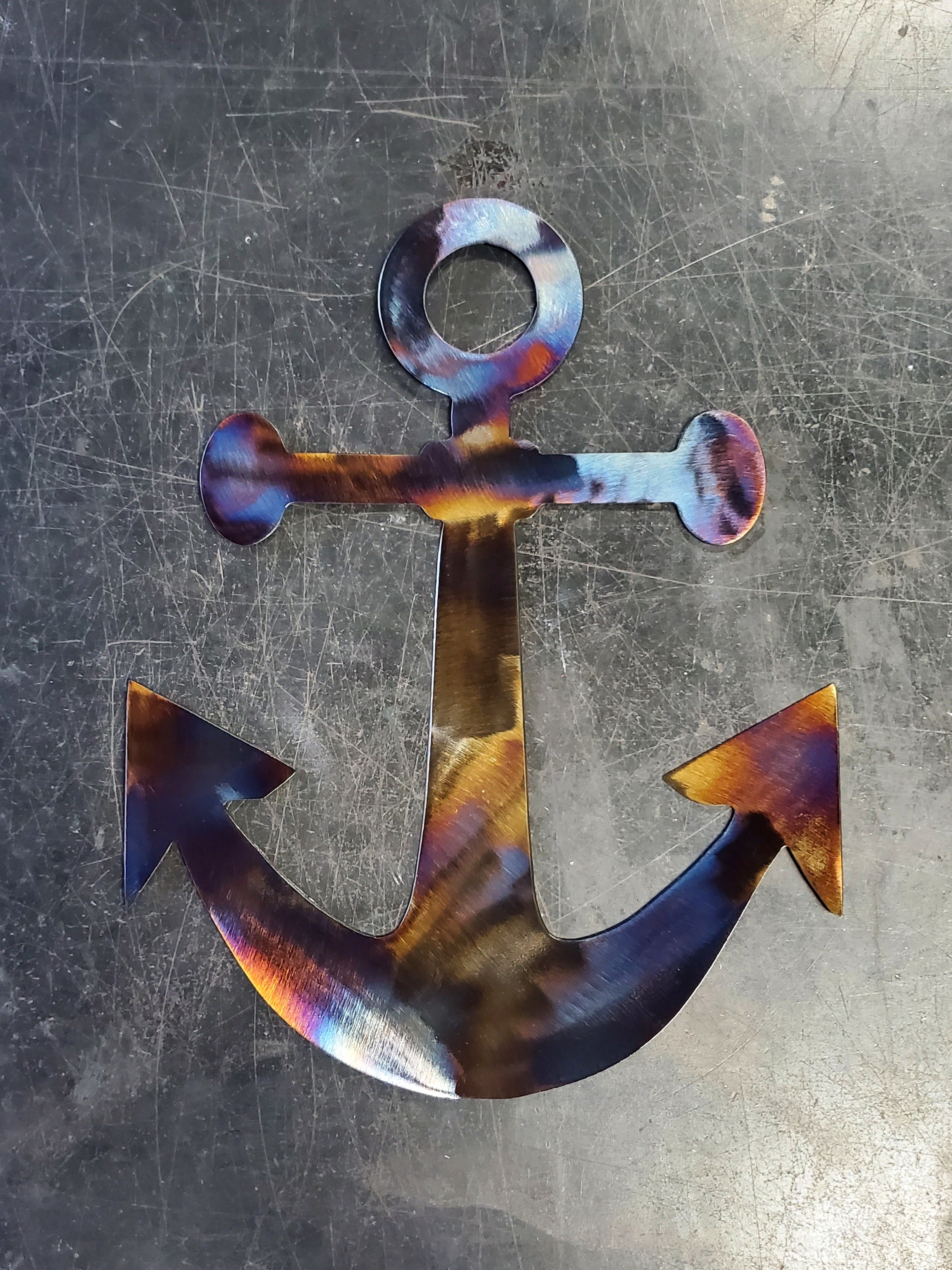Anchor Metal Art