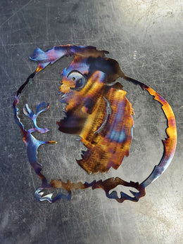 Guinea Pig Metal Wall Art