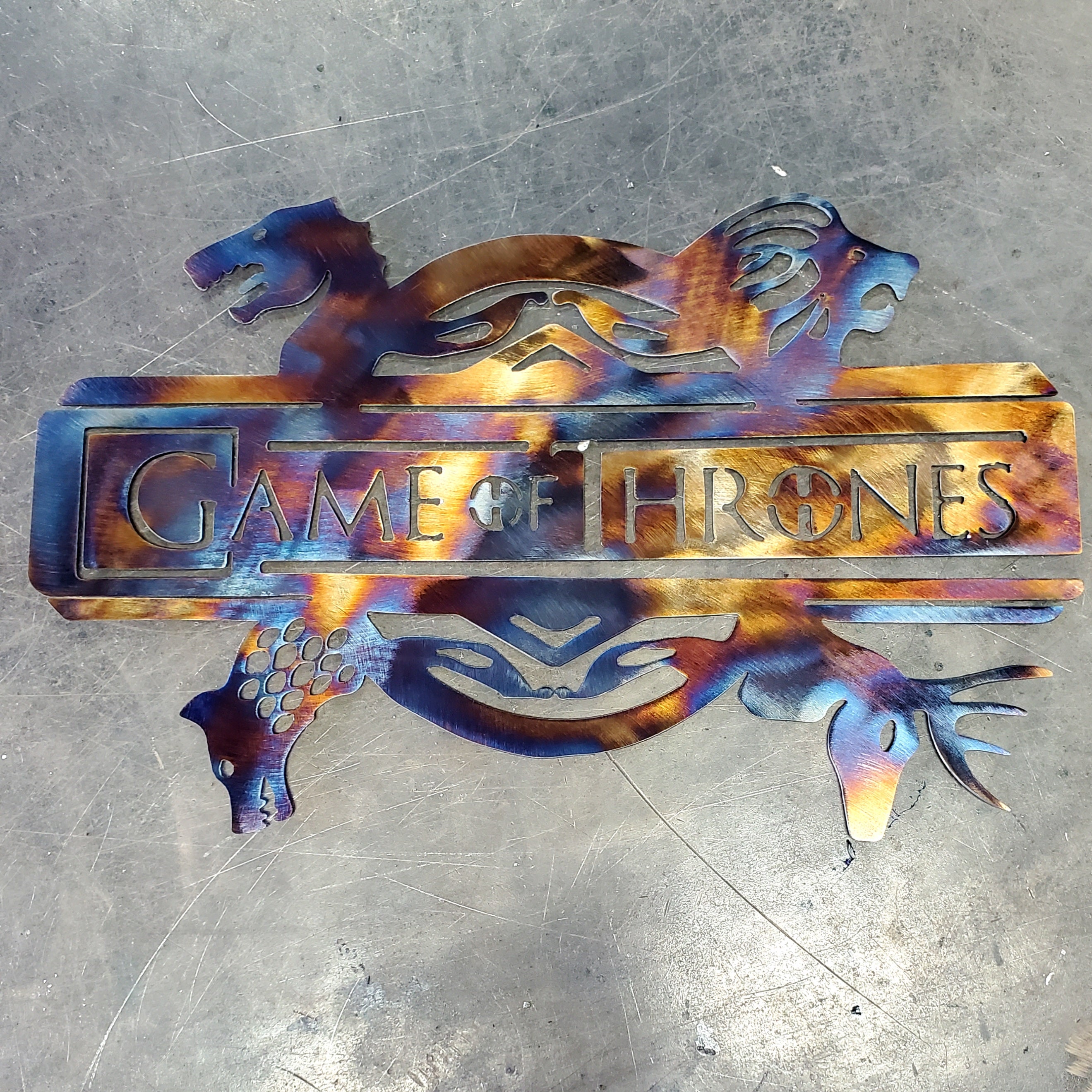 Game Of Thrones Metal Art