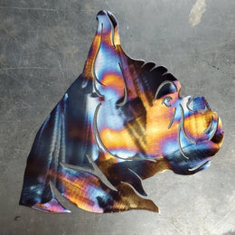 Boxer Metal Wall Art