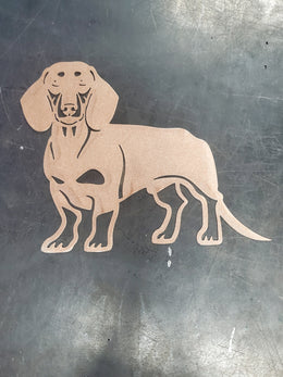 Dachshund Metal Wall Art