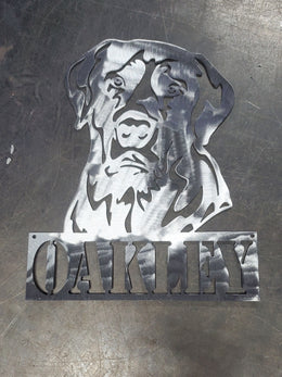 Labrador Retriever Metal Wall Art