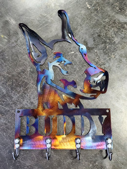 Doberman Pinscher Key & Leash Hanger