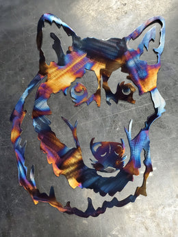 Malamute Metal Wall Art