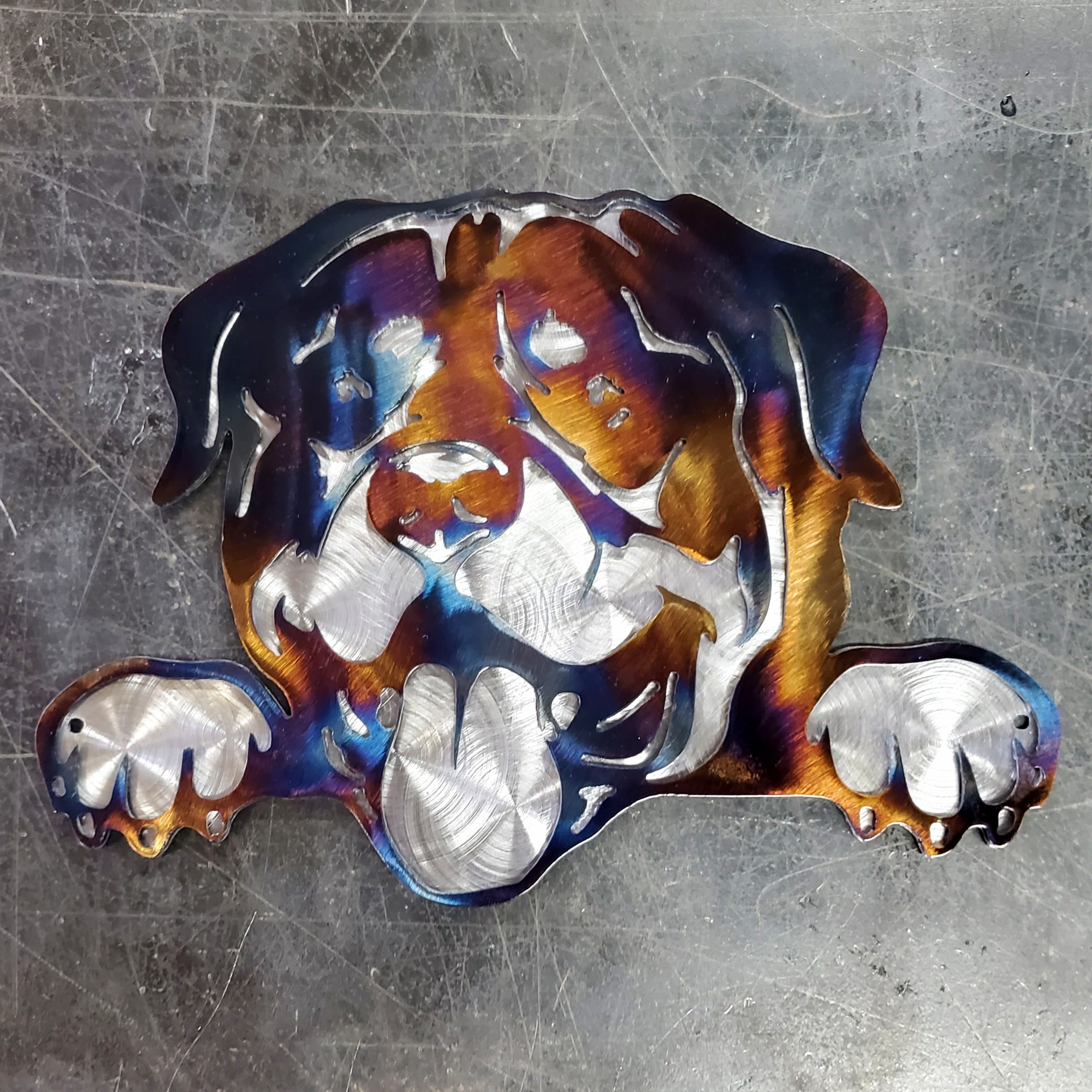 Rottweiler Metal Wall Art #1