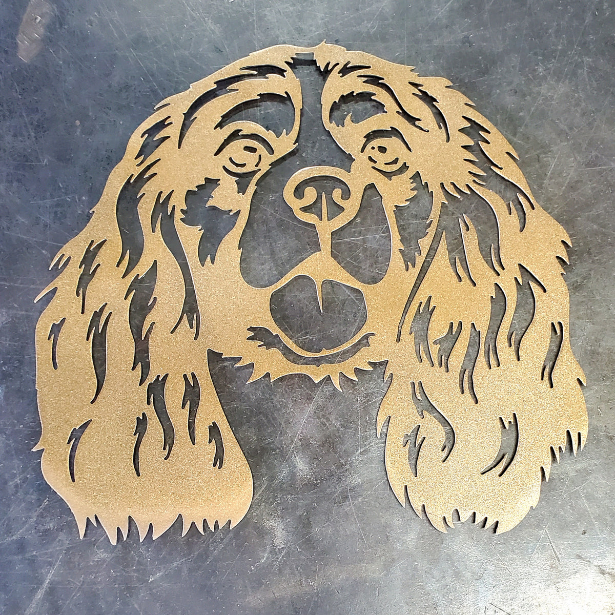 Cavalier King Charles Metal Wall Art
