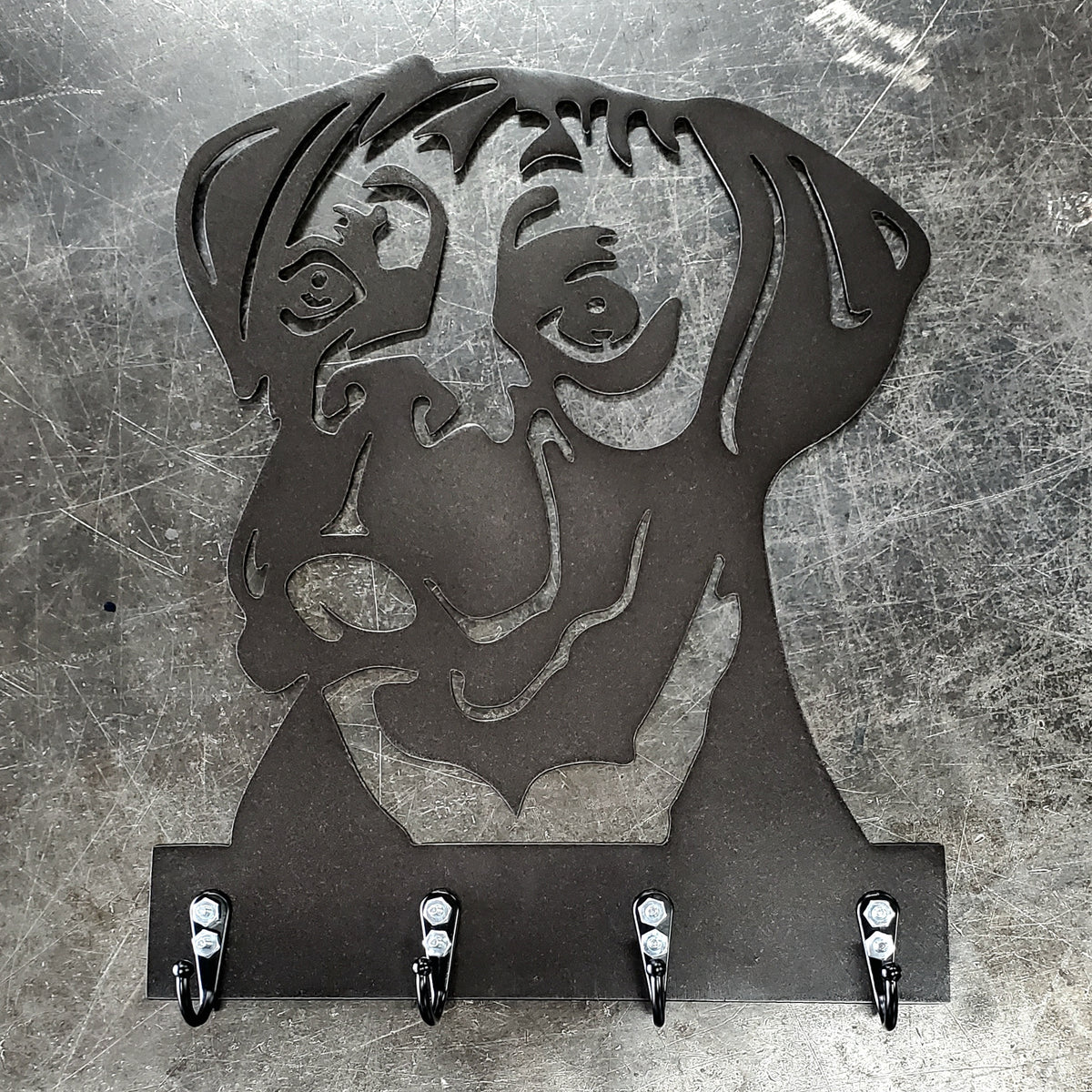 Boxer Key & Leash Hanger #1
