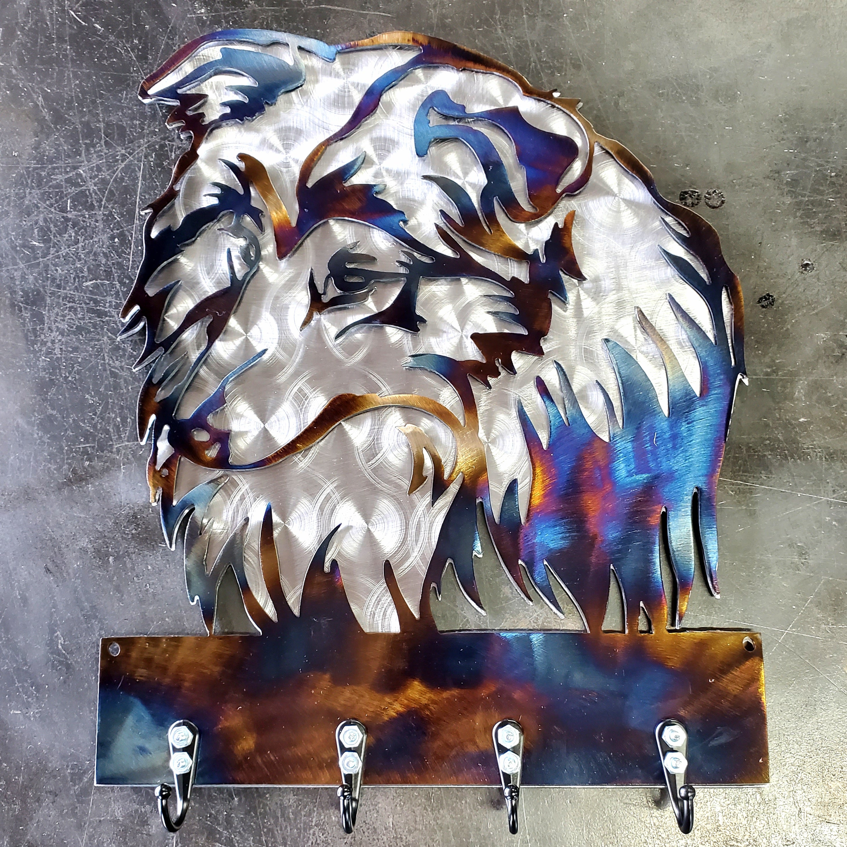 Sheltie Key & Leash Hanger