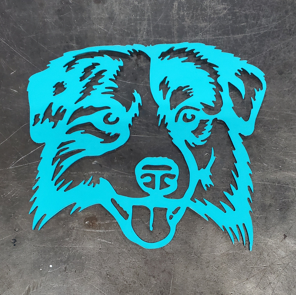 Australian Shepherd Metal Wall Art
