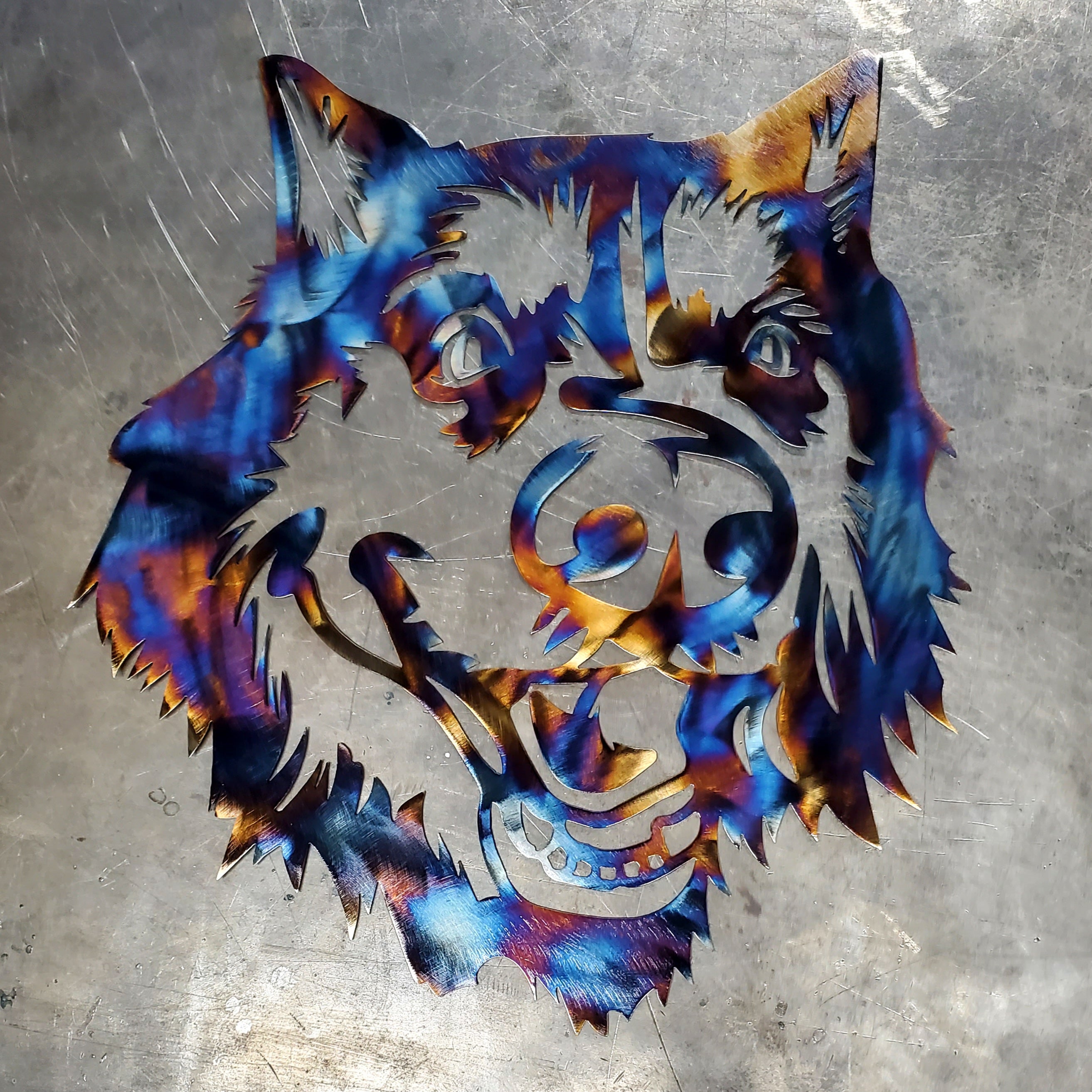 Husky #4 Metal Art