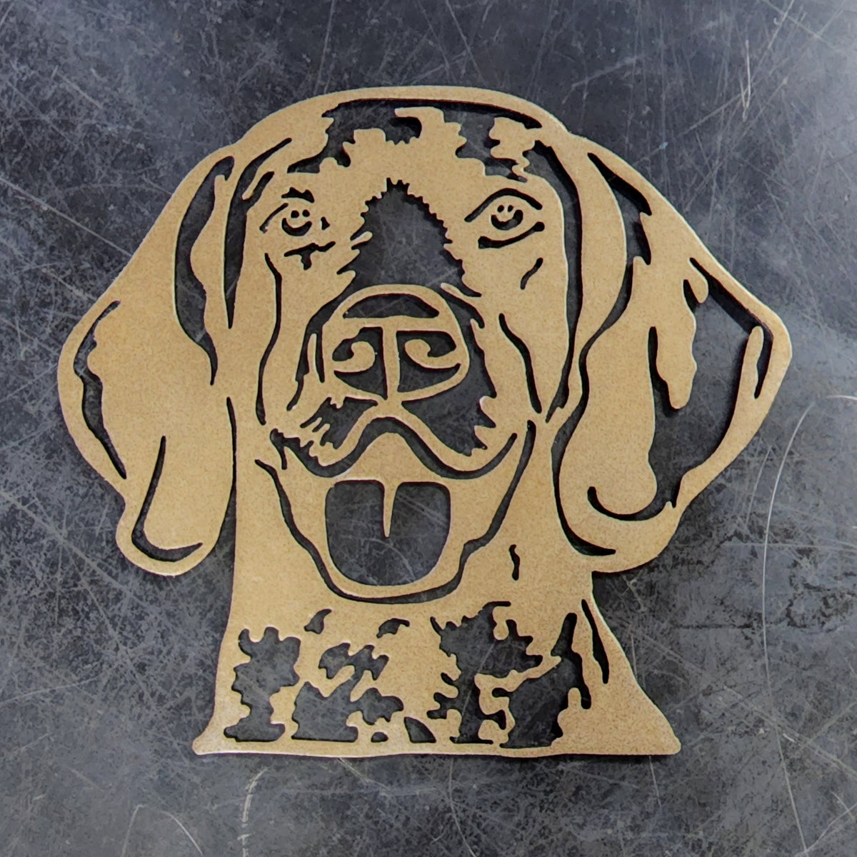 German Shorthaired Pointer Metal Wall Art